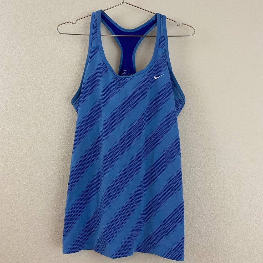 Blue Nike Tank Top